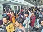 At present, Diva is one of the busiest stations on the CR suburban network, where around 70% to 75% of the 894 daily local train services make a halt. (Praful Gangurde)