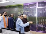 Bihar CM Nitish Kumar inspects the State Load Dispatch Center (SLDC) before the appointment letter distribution program at Vidyut Nigam Kachhat Vidyut Bhawan in Patna on Tuesday. Bihar Deputy Chief Minister Samrat Choudhary also present. (ANI)