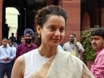 Kangana’s counsel GS Dandiwal said the BJP MP moved an application for exemption from a personal hearing in view of the ongoing winter session in the Parliament. (Rahul Singh)