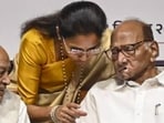 NCP (SP) President Sharad Pawar with Supriya Sule during the award ceremony of the 'Sharad Pawar Inspire Fellowship', in Mumbai (@PawarSpeaks/PTI) NCP (SP) President Sharad Pawar with Supriya Sule during the award ceremony of the 'Sharad Pawar Inspire Fellowship', in Mumbai (@PawarSpeaks/PTI)