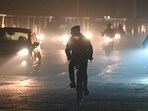 On Tuesday, of the 39 active air quality monitoring stations in Delhi, only Mundka was in the “severe” category, with a reading of 407. (Sanchit Khanna/HT Photo)