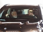 PM Modi is on a two-day state visit to Jordan where he was driven by crown prince Al Hussein Bin Abdullah II to Jordan museum. 