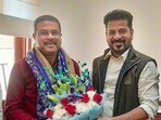 కేంద్ర మంత్రి ధర్మేంద్ర ప్రధాన్‌తో సీఎం రేవంత్ రెడ్డి భేటీ(@dpradhanbjp)