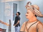 The new Arms and Armour gallery at Red Fort. (Arvind Yadav/HT Photo)