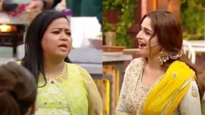 Bharti Singh trolled for being disrespectful towards Ayesha Khan during Laughter Chefs 3. Bharti Singh trolled for being disrespectful towards Ayesha Khan during Laughter Chefs 3.