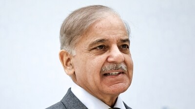 Pakistani Prime Minister Shehbaz Sharif (via REUTERS)