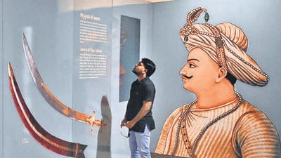 The new Arms and Armour gallery at Red Fort. (Arvind Yadav/HT Photo)