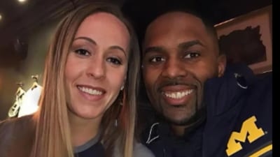 Sherrone Moore and wife Kelli were reportedly seen together after the cheating scandal. (X/@Billy_Ray_IN) Sherrone Moore and wife Kelli were reportedly seen together after the cheating scandal. (X/@Billy_Ray_IN)