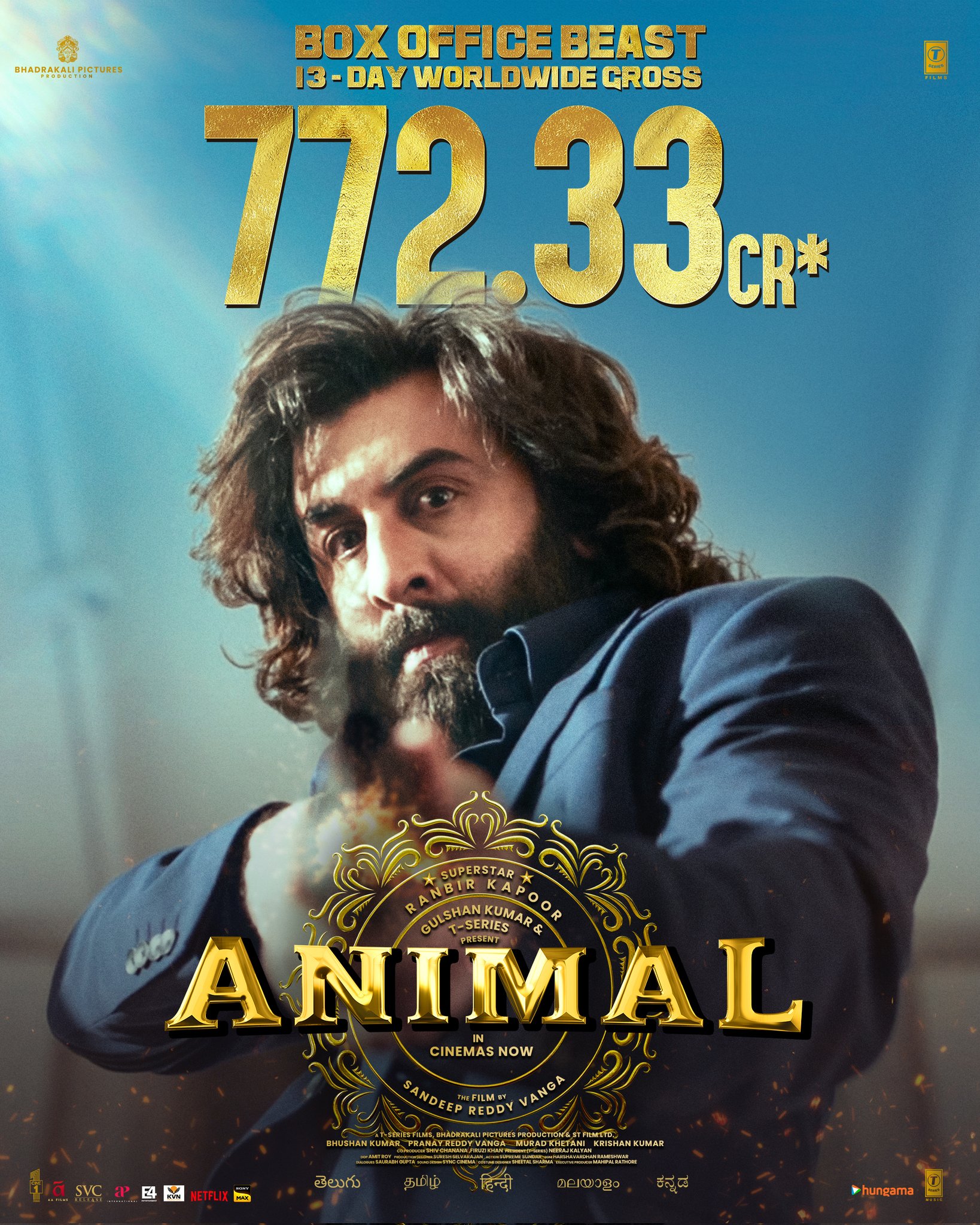 Animal slowed down after a massive week 1, while Dhurandhar has seen an upswing in collections. Animal slowed down after a massive week 1, while Dhurandhar has seen an upswing in collections.
