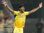 Cricketer Matheesha Pathirana. (PTI)