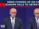 German Chancellor Friedrich Merz grew visibly emotional while describing the Ukraine war as a “daily nightmare” that has lasted almost four years. German Chancellor Friedrich Merz grew visibly emotional while describing the Ukraine war as a “daily nightmare” that has lasted almost four years.