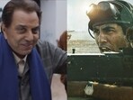 Agastya Nanda and Dharmendra's stills from Sriram Raghavan's Ikkis. Agastya Nanda and Dharmendra's stills from Sriram Raghavan's Ikkis.