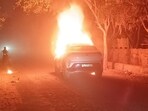 Police have ruled out suicide or foul play.“Prima facie it was suspected to be an accident,” said Shavya Goyal, additional deputy commissioner of police, Noida. (HT Photos)