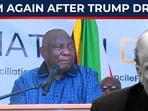 Ramaphosa explodes on cam after Trump row, goes full attack mode Ramaphosa explodes on cam after Trump row, goes full attack mode