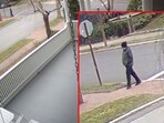 The person of interest in connection with the December 13 shooting at Brown University, in Providence, Rhode Island, U.S., walks in a screengrab from video released by the Providence Police. Providence Police.