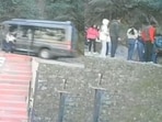 The footage of the incident has gone viral on social media.