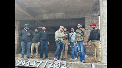 Another accused in the case, identified as Jugraj Singh, was arrested from Amritsar with the help of local police. (HT Photo)