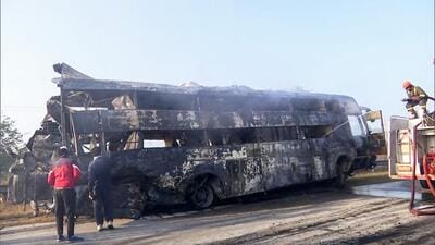 At least 64 people were killed in the incident. (ANI Video Grab)