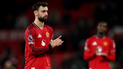 Bruno Fernandes hints at Spain or Italy move after Man United. (REUTERS)