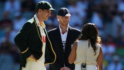 Pat Cummins marked his return to the Test team and to captaincy by winning the toss and opting to bat. 3 changes for Australia, including Usman Khawaja coming in for Steven Smith, kept out of the squad due to illness. (REUTERS)