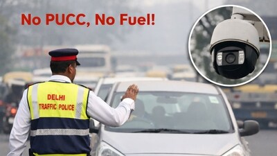 Delhi Environment Minister Manjinder Singh Sirsa announced that petrol pumps across the capital will not dispense fuel to any vehicle that does not have a valid PUCC. (AI-generated representative image) Delhi Environment Minister Manjinder Singh Sirsa announced that petrol pumps across the capital will not dispense fuel to any vehicle that does not have a valid PUCC. (AI-generated representative image)
