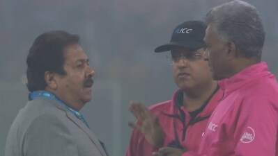 The fourth T20I between India and South Africa in Lucknow was abandoned due to excessive fog