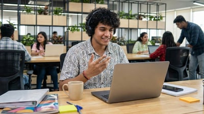 A workplace moment went viral on X after a founder posted a chat where a Gen Z employee addressed a teammate with “bro”. (Representational image/Gemini AI generated) A workplace moment went viral on X after a founder posted a chat where a Gen Z employee addressed a teammate with “bro”. (Representational image/Gemini AI generated)