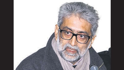 The Bombay High Court on Wednesday allowed human rights activist Gautam Navlakha to move to his house in Delhi till the trial in the Elgar Parishad-Bhima Koregaon violence case begins. (Photo by Waseem Andrabi/ Hindustan Times)
