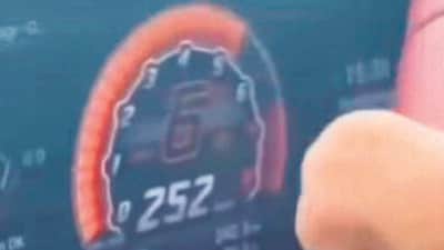 The Mumbai traffic police have registered an FIR against the owner of a Lamborghini that was allegedly being driven dangerously at a speed of 252 kmph on the Bandra-Worli Sea Link. The Mumbai traffic police have registered an FIR against the owner of a Lamborghini that was allegedly being driven dangerously at a speed of 252 kmph on the Bandra-Worli Sea Link.