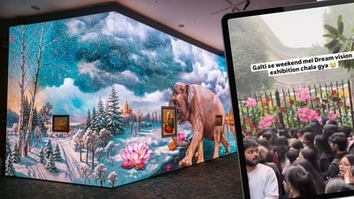 The exhibition is recording an average daily footfall of around 6,000 visitors.