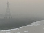 Air quality improved significantly across parts of Gautam Budh Nagar and neighbouring Ghaziabad on Wednesday, aided by favourable wind conditions, though Noida continued to remain in the ‘very poor’ category. (Sunil Ghosh/HT Photo)