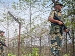 Border Security Force (BSF) personnel keep vigil along the India-Bangladesh border (ANI FILE/Representative Image)