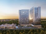 Noida's Exotica One32 is a premium commercial space that integrates technology, sustainability, and employee wellbeing.(Exotica One32)