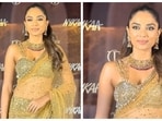 Sobhita Dhulipala recently attended an event dressed in a golden look. (Instagram)