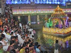 శ్రీ కపిలేశ్వరాలయంలో తెప్పోత్సవాలు