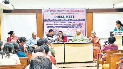 Ahead of BMC polls, seniors demand age-friendly Mumbai Ahead of BMC polls, seniors demand age-friendly Mumbai
