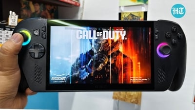 ASUS ROG Xbox Ally X is priced at a starting price of Rs. 1,14,990 in India. (Ijaj Khan - HT) ASUS ROG Xbox Ally X is priced at a starting price of Rs. 1,14,990 in India. (Ijaj Khan - HT)