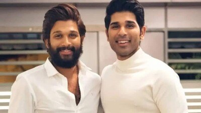 తమ్ముడిని చూసి గర్వపడుతున్న అల్లు అర్జున్.. రోహిత్ శర్మతో అల్లు శిరీష్ యాడ్.. బన్నీ పోస్ట్ వైరల్