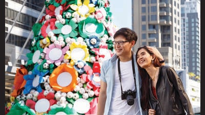 Bangkok is filled with Christmas trees right now — and it’s not just Christians who are celebrating. (ADOBE STOCK) Bangkok is filled with Christmas trees right now — and it’s not just Christians who are celebrating. (ADOBE STOCK)
