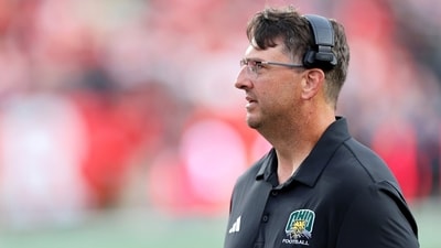 Brian Smith was fired as Ohio's coach on Wednesday (File/AP) Brian Smith was fired as Ohio's coach on Wednesday (File/AP)