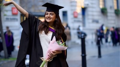 Esther Anil has graduated from the London School of Economics in International Development.. Esther Anil has graduated from the London School of Economics in International Development..