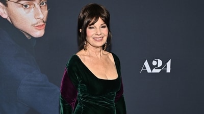 Fran Drescher attends the premiere of "Marty Supreme" at Regal Times Square on Tuesday, Dec. 16, 2025, in New York. (Evan Agostini/Invision/AP) Fran Drescher attends the premiere of "Marty Supreme" at Regal Times Square on Tuesday, Dec. 16, 2025, in New York. (Evan Agostini/Invision/AP)