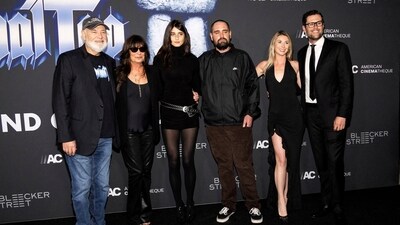 Rob Reiner, Michele Singer, Romy Reiner, Nick Reiner, Maria Gilfillan and Jake Reiner attend the Los Angeles Premiere of Spinal Tap II: The End Continues at The Egyptian Theatre in Los Angeles, California, US. (REUTERS)