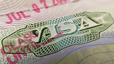 State Department sets priority dates for family and employment visas(Photo by Chris DELMAS / AFP) (AFP) (HT_PRINT)