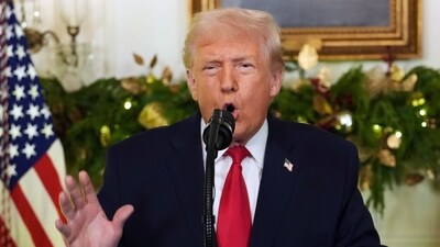 President Donald Trump speaks during an address to the nation (AP) President Donald Trump speaks during an address to the nation (AP)