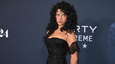 Odessa A'zion attends the NY premiere of "Marty Supreme" in New York on December 16, 2025. (AFP) Odessa A'zion attends the NY premiere of "Marty Supreme" in New York on December 16, 2025. (AFP)