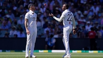 Ben Stokes was seen having an heated exchange with Jofra Archer in third Ashes Test. (AFP) Ben Stokes was seen having an heated exchange with Jofra Archer in third Ashes Test. (AFP)