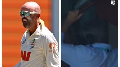 Glenn McGrath nearly threw a chair after Nathan Lyon beat him to become Australia's second-highest wicket taker. Glenn McGrath nearly threw a chair after Nathan Lyon beat him to become Australia's second-highest wicket taker.