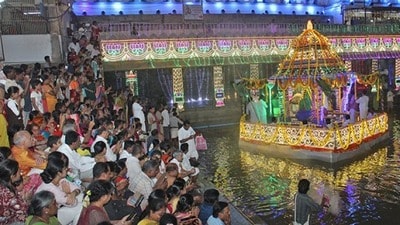 శ్రీ కపిలేశ్వరాలయంలో తెప్పోత్సవాలు శ్రీ కపిలేశ్వరాలయంలో తెప్పోత్సవాలు