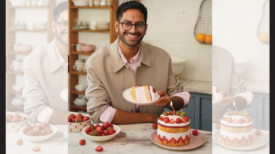 Baker Shivesh Bhatia’s favourite bad habit is late-night snacking.